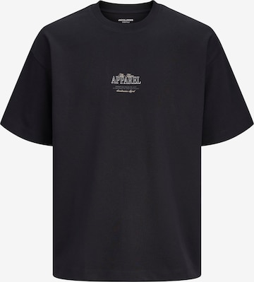 JACK & JONES - Camiseta en negro: frente