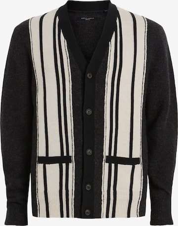 AllSaints Gebreid vest 'BERKLEY' in Zwart: voorkant