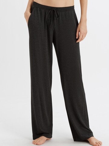 Hanro Pajama Pants ' Natural Elegance ' in Black