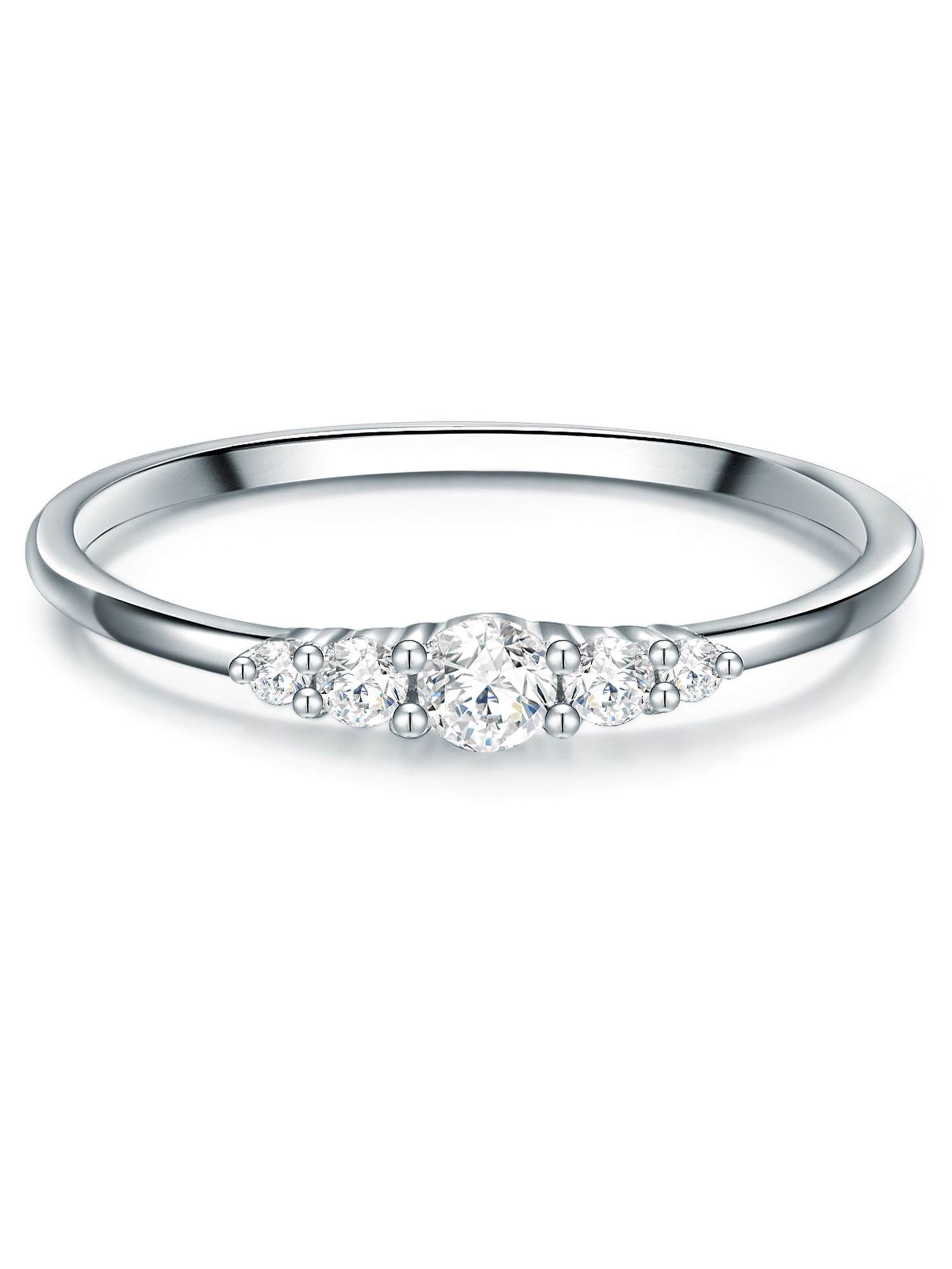 Bague Trilani en argent : devant