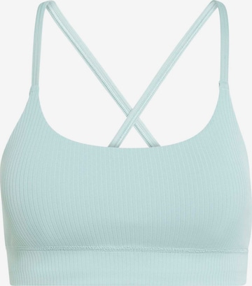 ADIDAS PERFORMANCE Bustier Sport-BH 'All Me' in Grün: Vorderseite