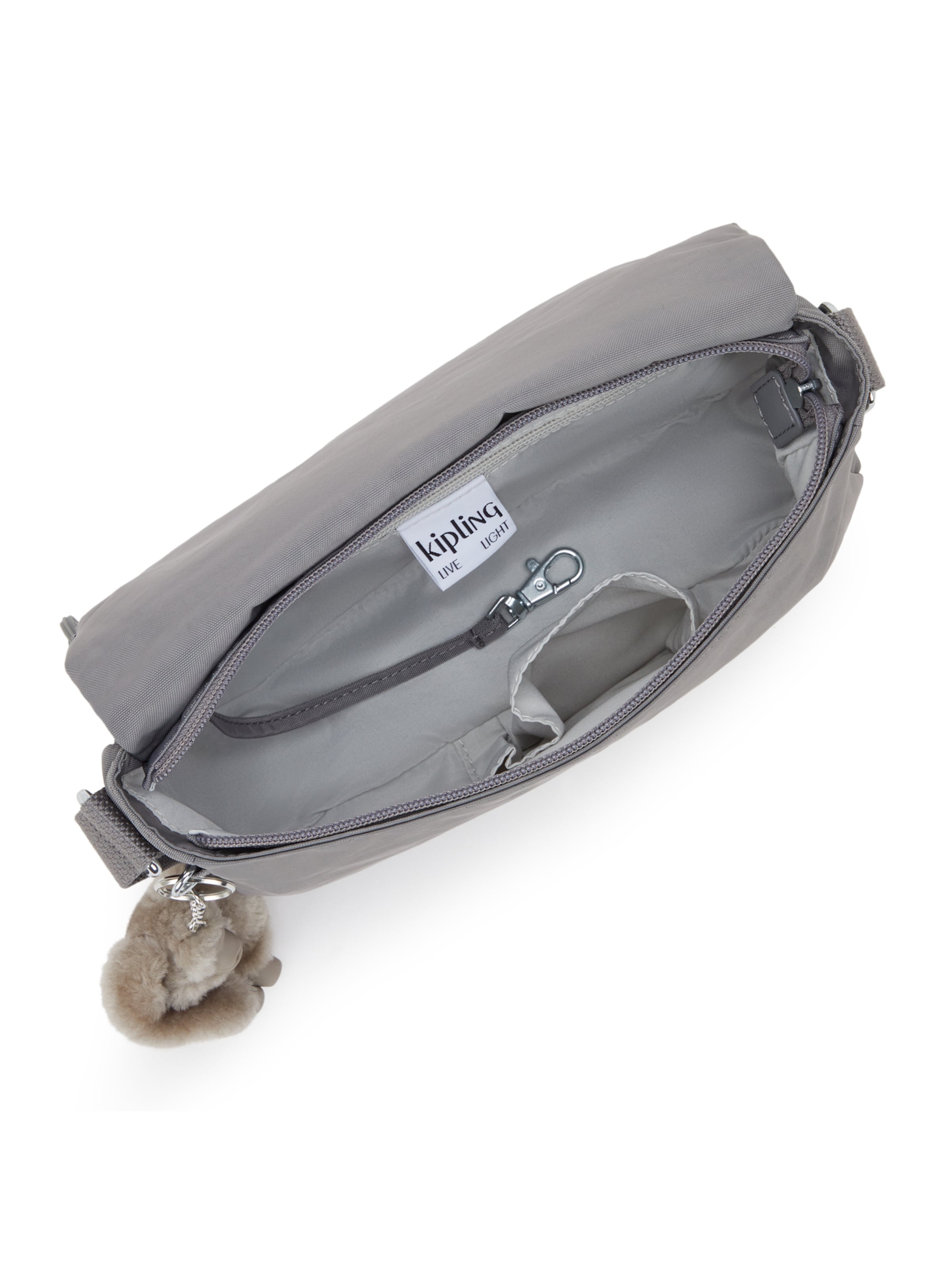 Borsa a tracolla 'Earthbeaet S' di KIPLING in grigio