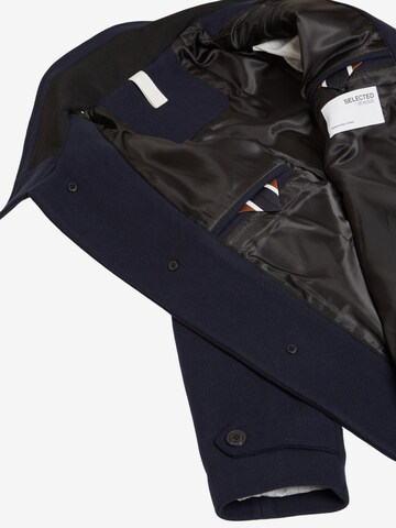 SELECTED HOMME Between-seasons coat 'Reuben' in Blue