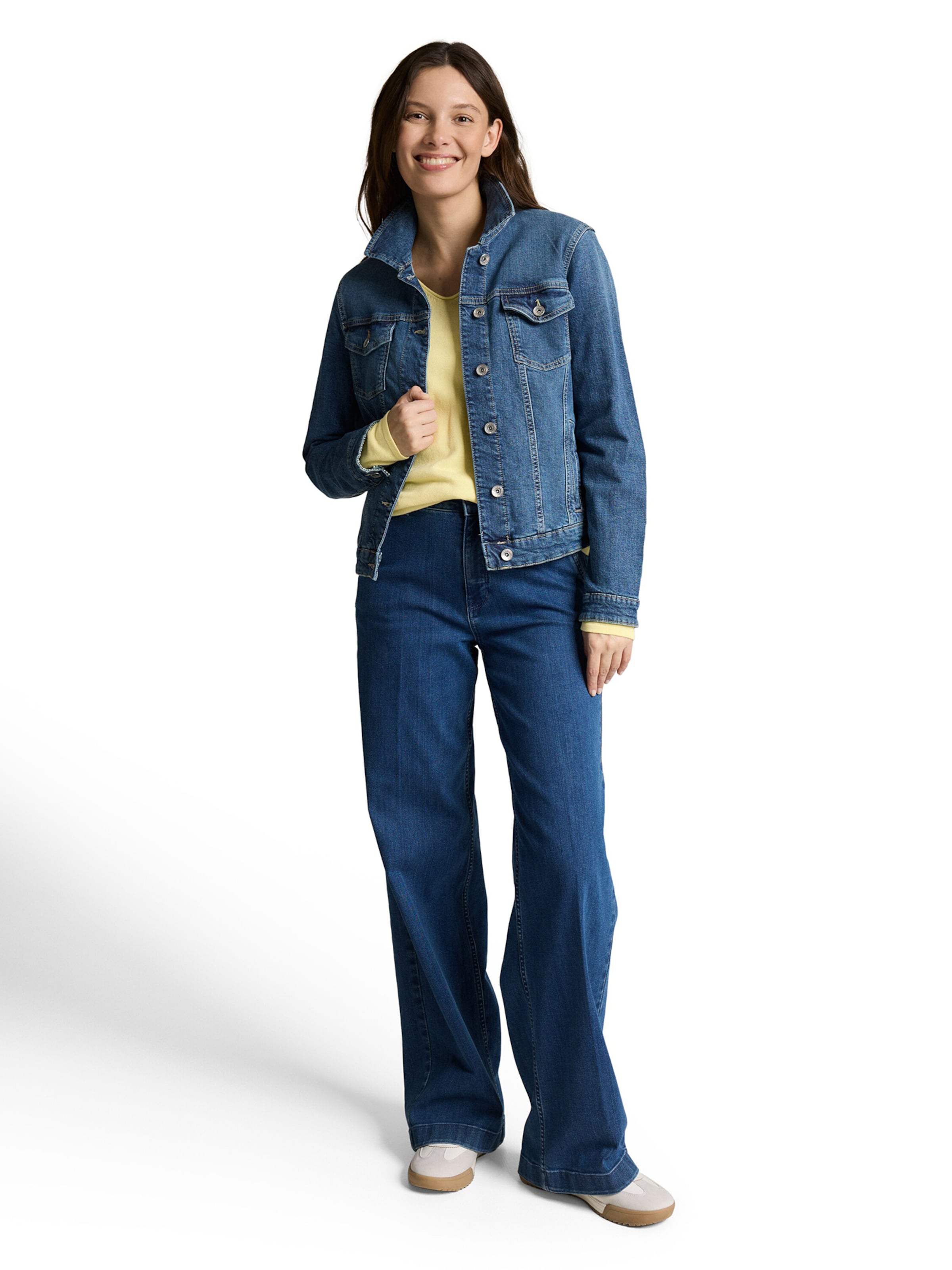 TOM TAILOR - Pullover em amarelo