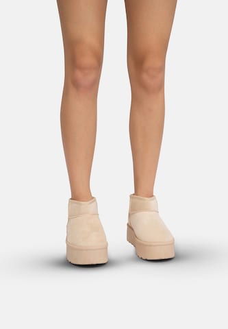 Salinyang Boots i beige