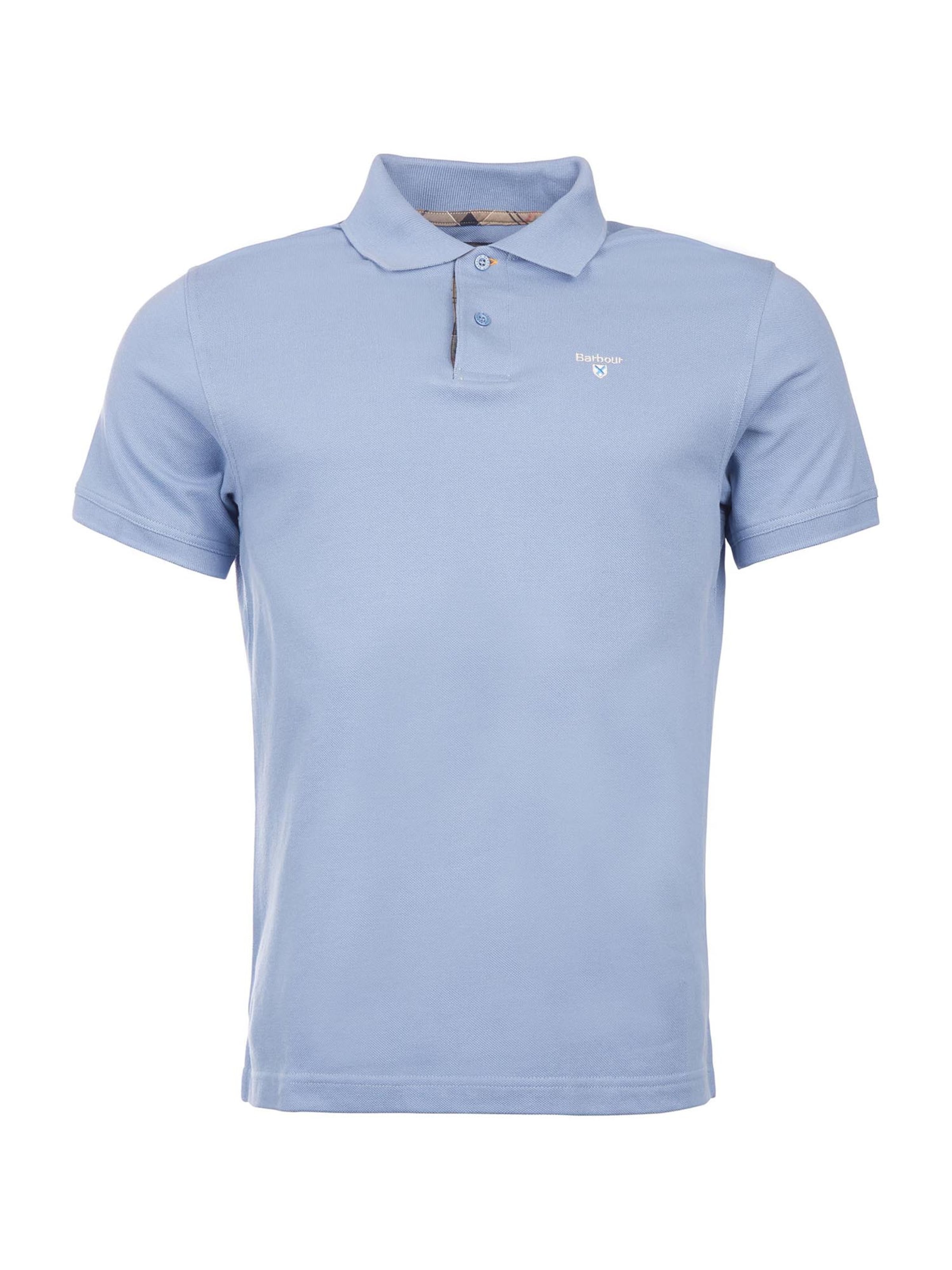 Barbour - Camiseta en azul: frente