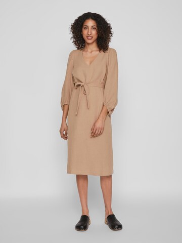 VILA Kleid 'Lania' in Beige