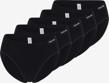 SPEIDEL Panty 'bio.cotton Sport Edition' in Black: front