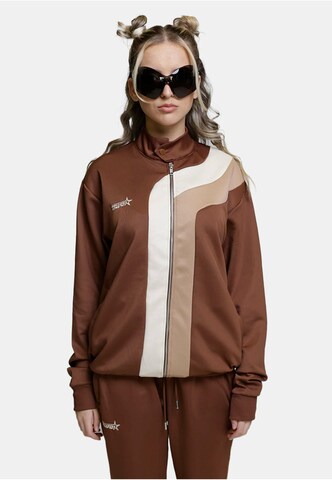 Veste de survêtement DEF en marron