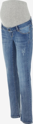 MAMALICIOUS Regular Jeans 'Etos' in Blue: front