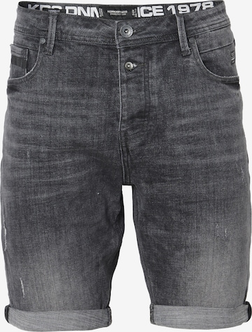 KOROSHI Slim fit Jeans in Black: front