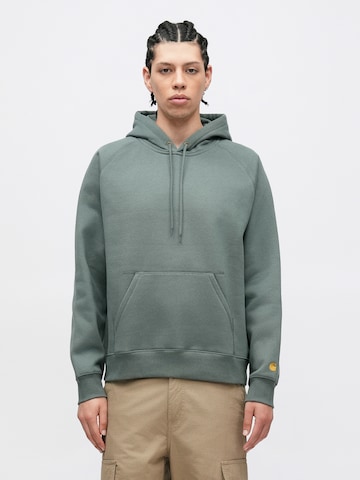 Carhartt WIP Sweatshirt 'Chase' in Grün: Vorderseite