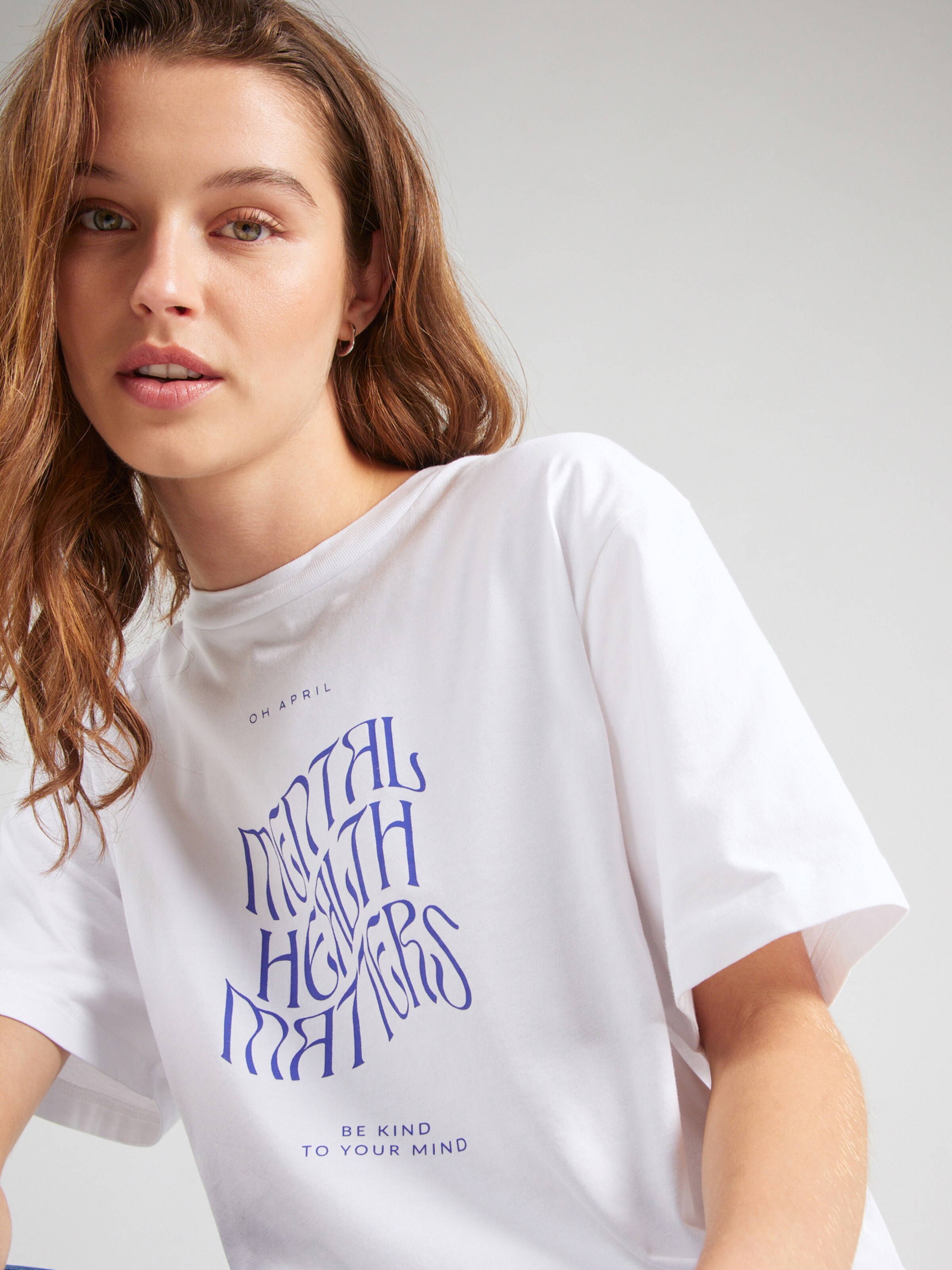 OH APRIL Shirt in White ABOUT YOU