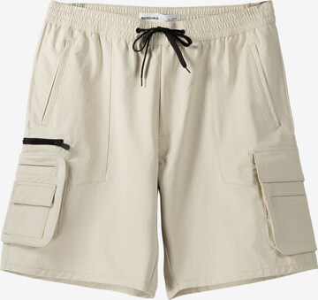 Bershka Shorts in Beige: predná strana