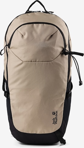 Sac à dos JACK WOLFSKIN en beige : devant