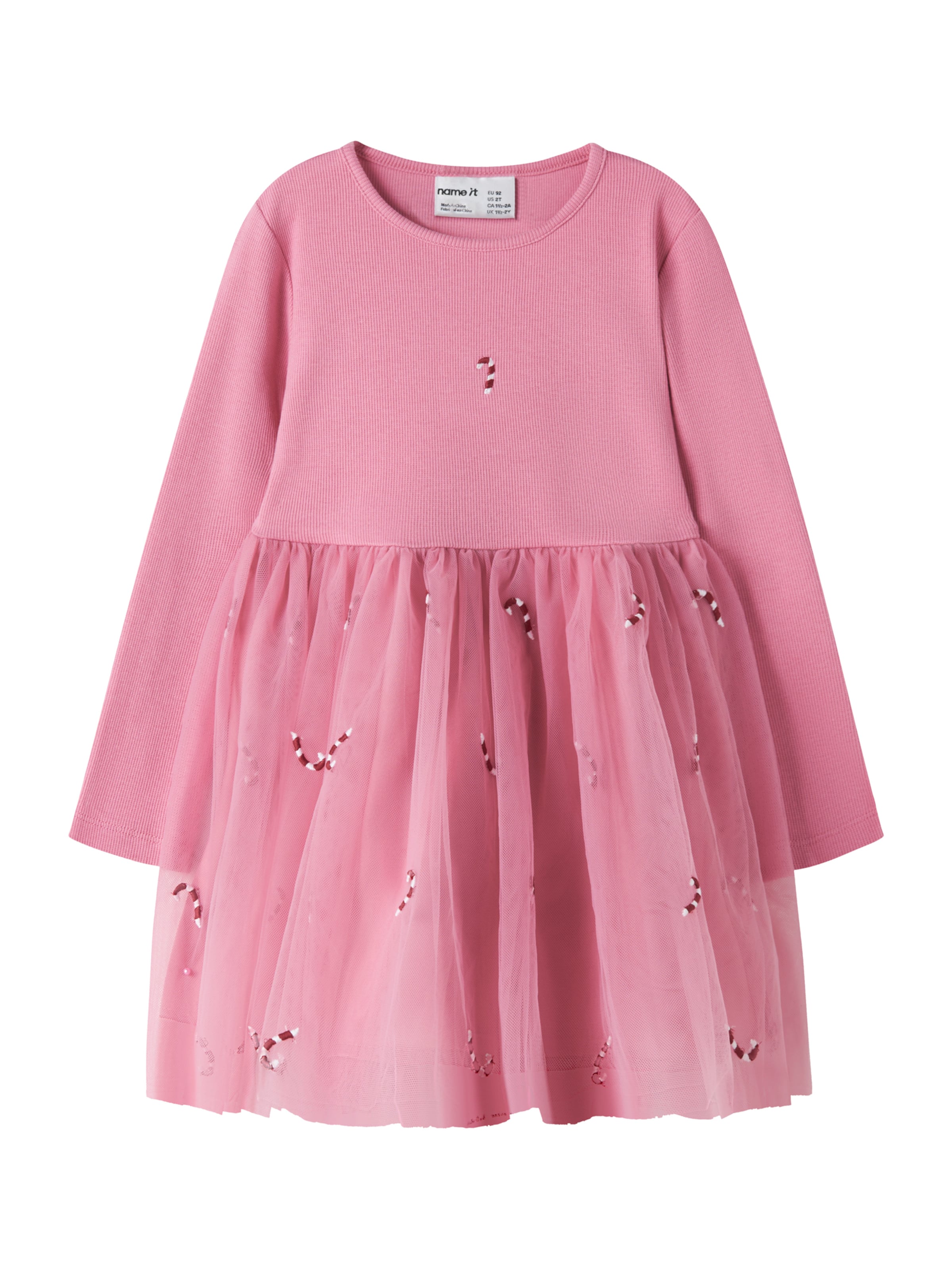 NAME IT Klänning 'NMFVeross' i rosa: framsida