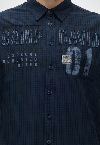 Regular fit Camicia di CAMP DAVID in blu