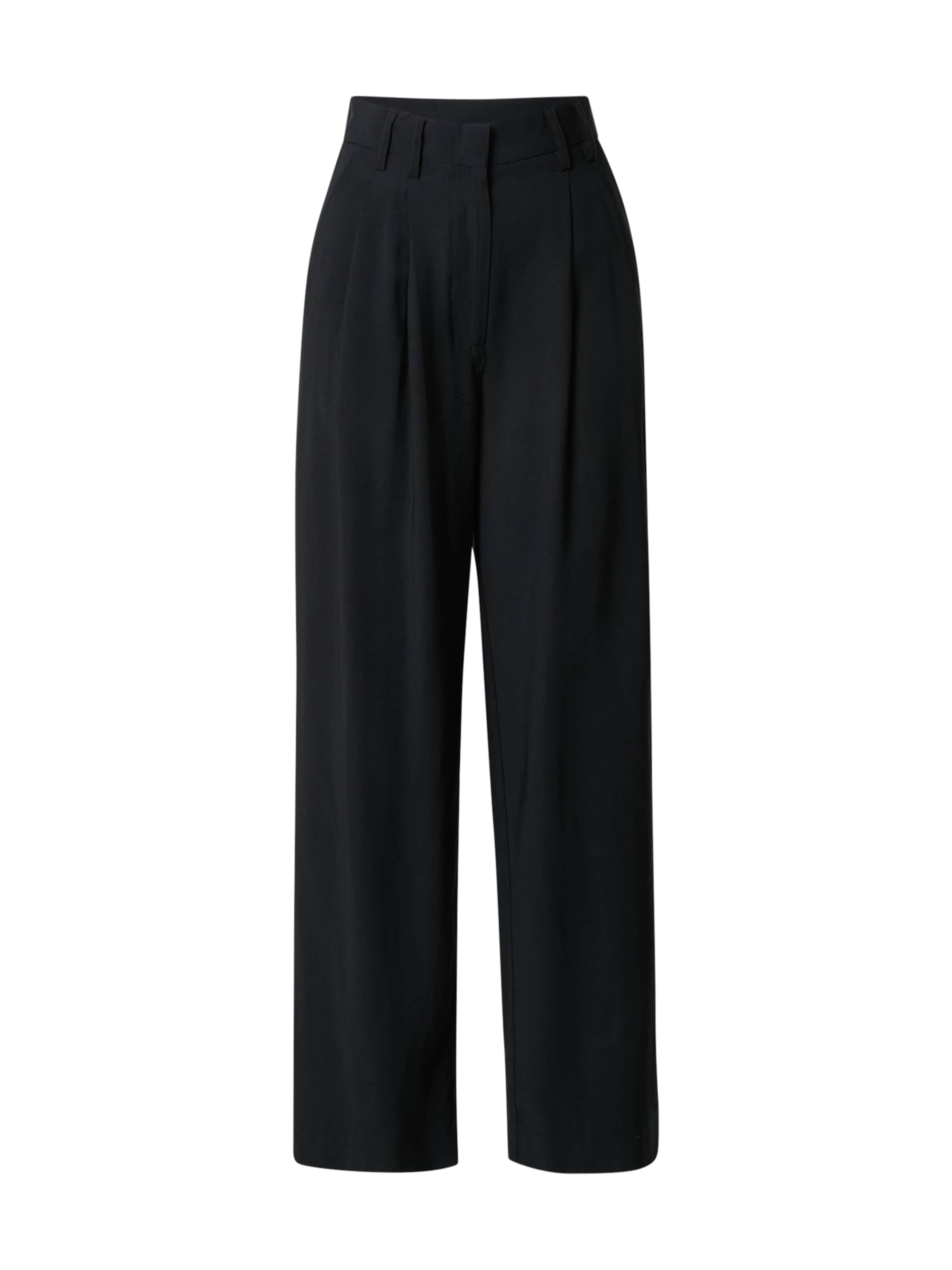 LeGer by Lena Gercke Брюки со складками 'Draco' в Черный: спереди