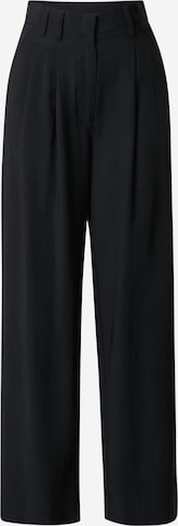 LeGer by Lena Gercke Zvonové kalhoty Kalhoty se sklady v pase 'Draco' – černá: přední strana