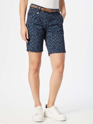 Ragwear Regular Shorts 'Yoto' in Blau: predná strana