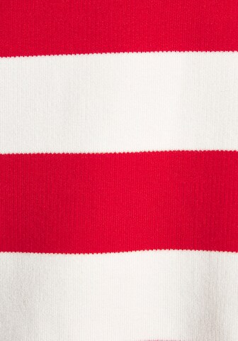 LASCANA Pullover in Rot