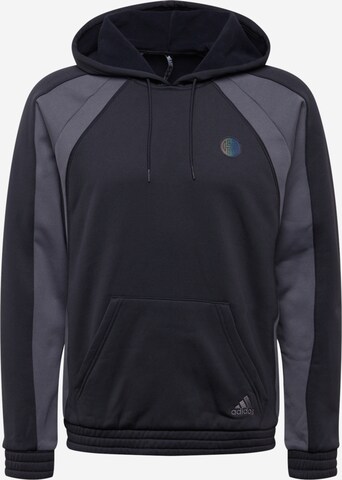 ADIDAS SPORTSWEAR Athletic Sweatshirt in Black: front