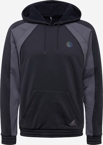 ADIDAS SPORTSWEAR Sport sweatshirt i svart: framsida