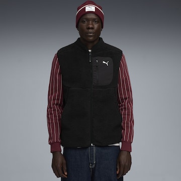 PUMA Sportbodywarmer in Zwart: voorkant