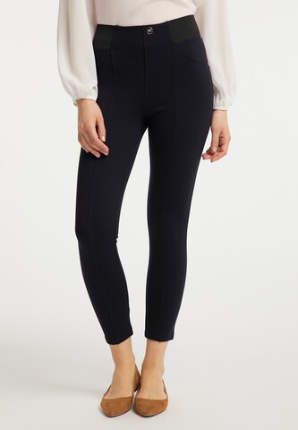 Usha Skinny Leggings in Blau: predná strana