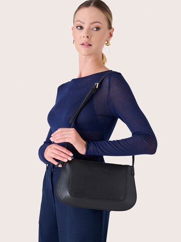 Borsa a spalla di Camomilla Italia in nero: frontale