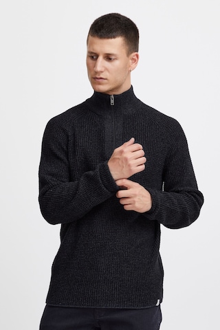 !Solid Sweater 'Kotch' in Black: front