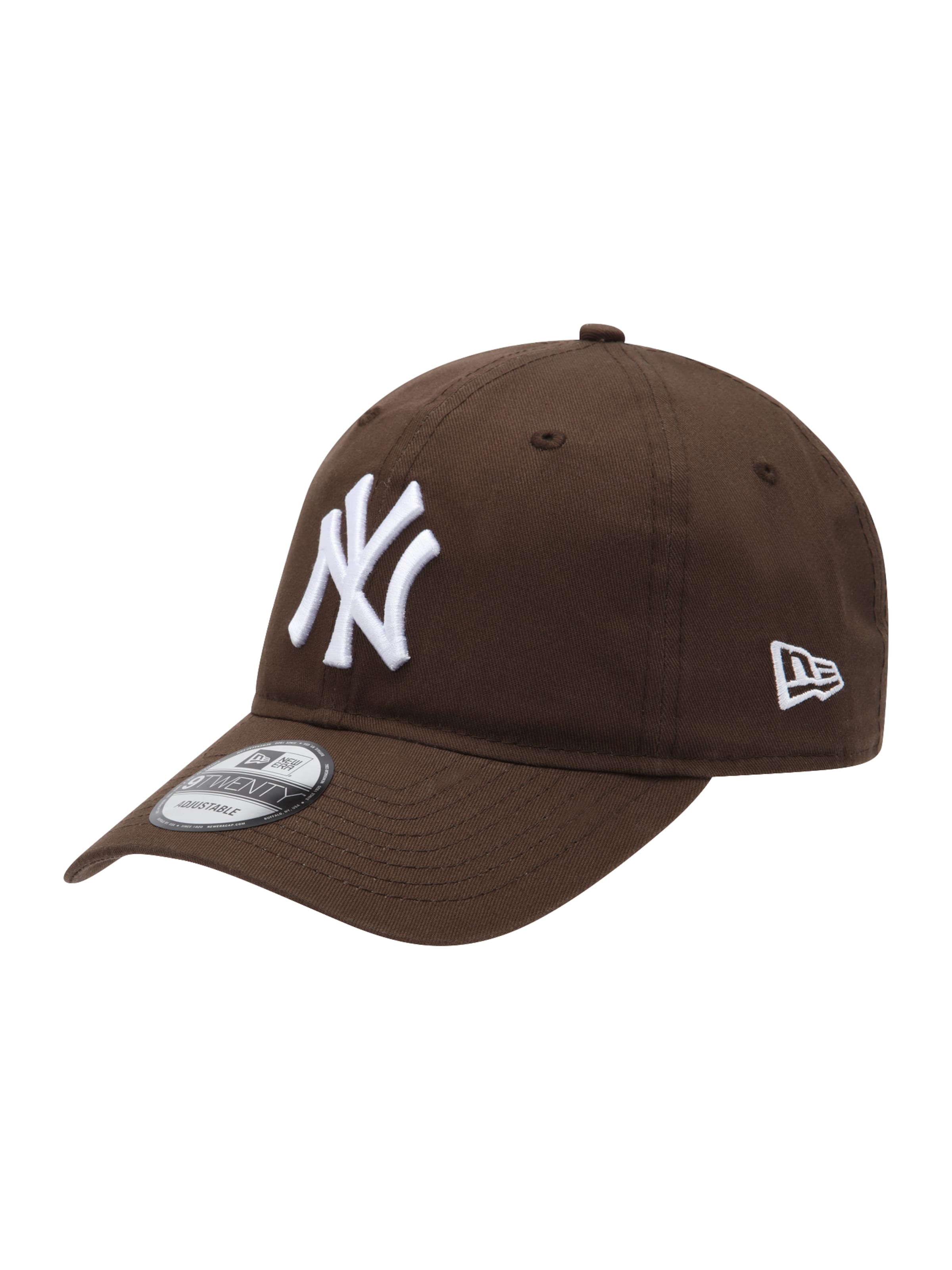 NEW ERA Cap 'LEAGUE ESS 9TWENTY NEYYAN' in Brown: front