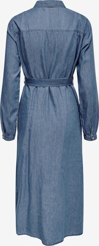 Robe-chemise 'BEA' ONLY en bleu