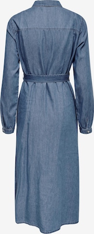 Robe-chemise 'BEA' ONLY en bleu