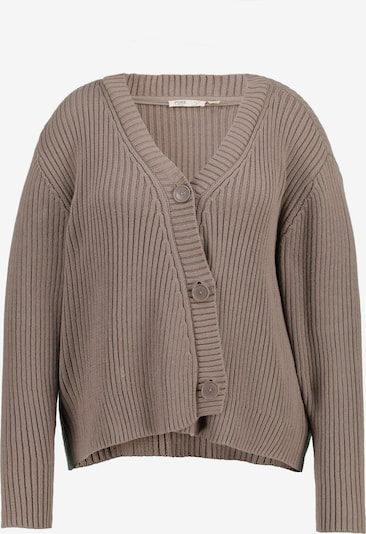 Ulla Popken Cardigan en beige, Vue avec produit