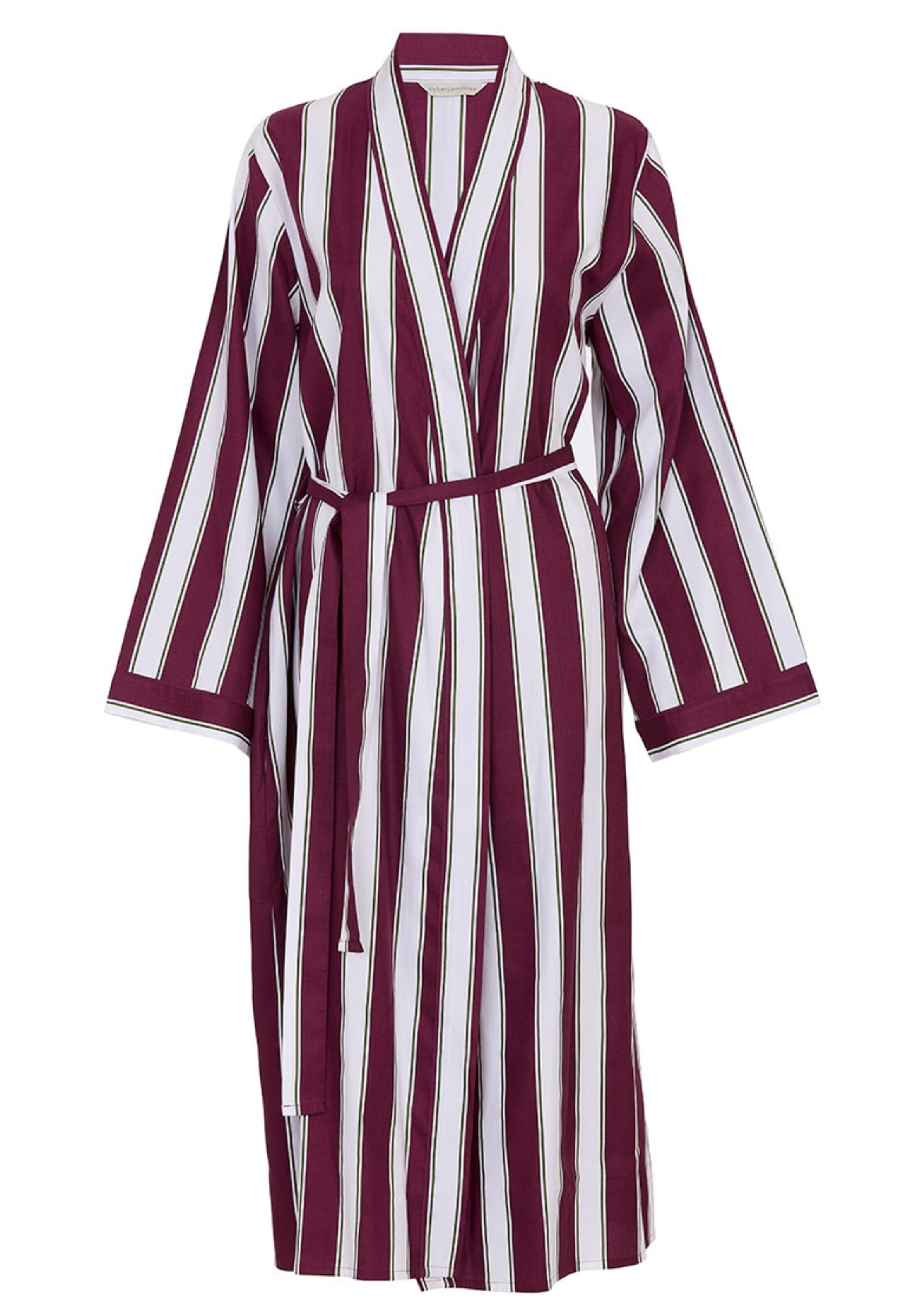 Cyberjammies Ochtendjas 'Yasmin' in de kleur Roodviolet / Wit, Productweergave