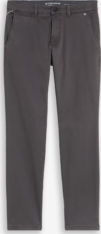TOM TAILOR Slim fit Chino Pants 'SIMON' in Grey: front