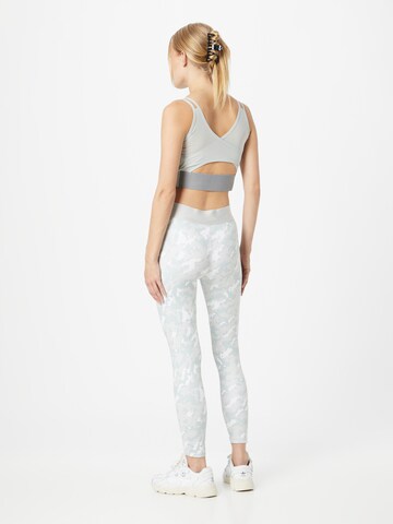 ADIDAS PERFORMANCE Skinny Workout Pants in White