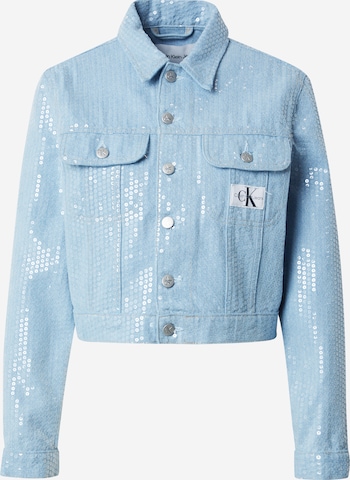 Calvin Klein Jeans Between-Season Jacket '90'S' in Blue: front