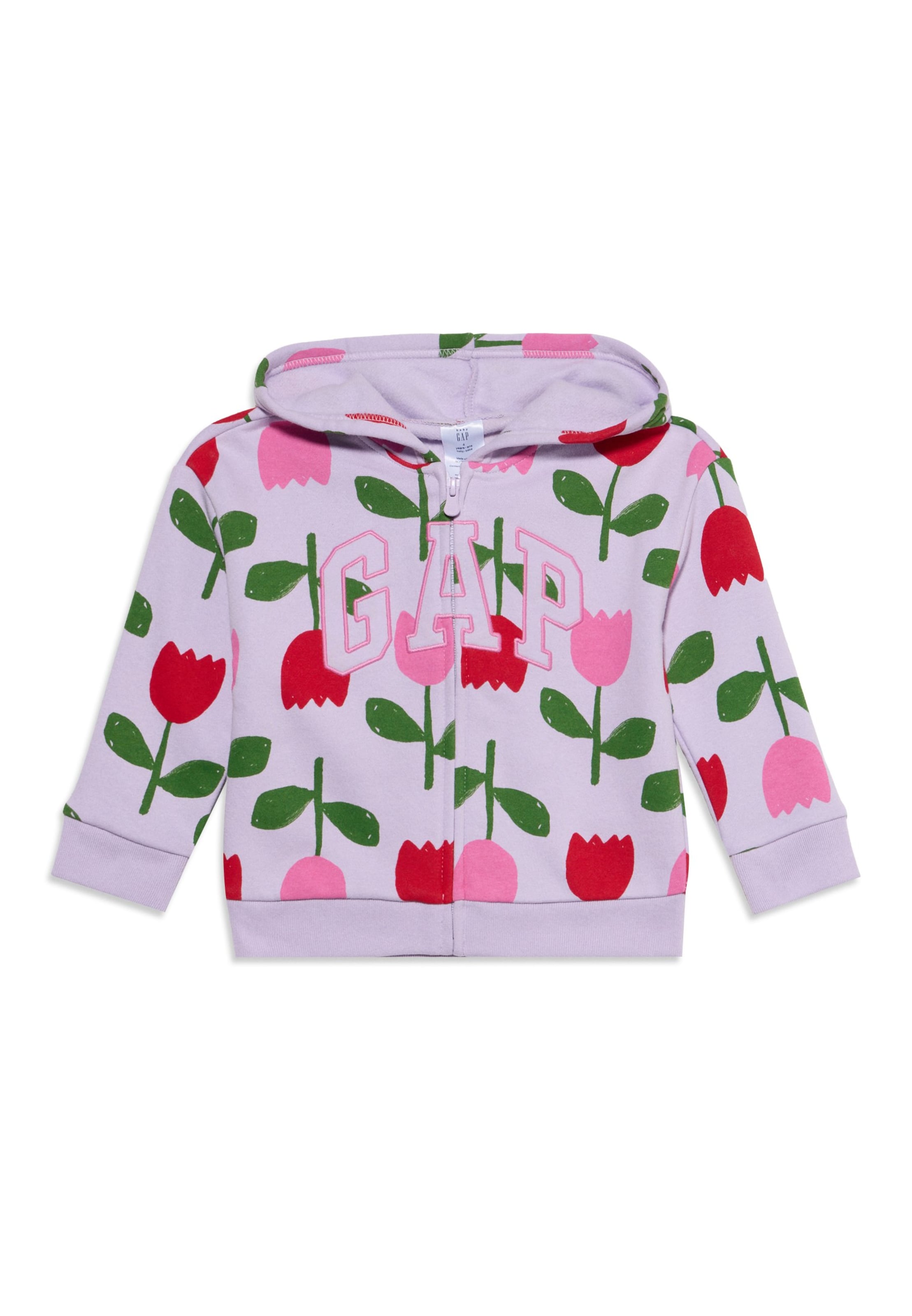GAP Sweatjacka i lila: framsida