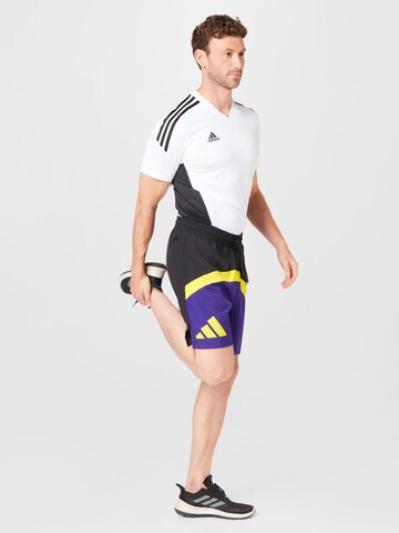 ADIDAS PERFORMANCE Regular Sportbroek 'Galaxy' in Zwart