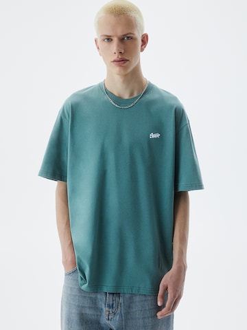 Pull&Bear Shirt in Groen: voorkant