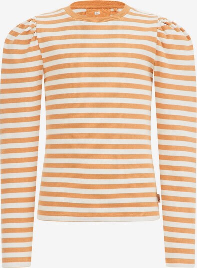 WE Fashion T-Shirt en beige / orange, Vue avec produit