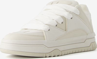 Bershka Platform trainers in Beige / White, Item view