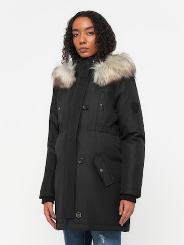 Only Maternity - Parca de invierno 'OLMIRIS' en negro: frente