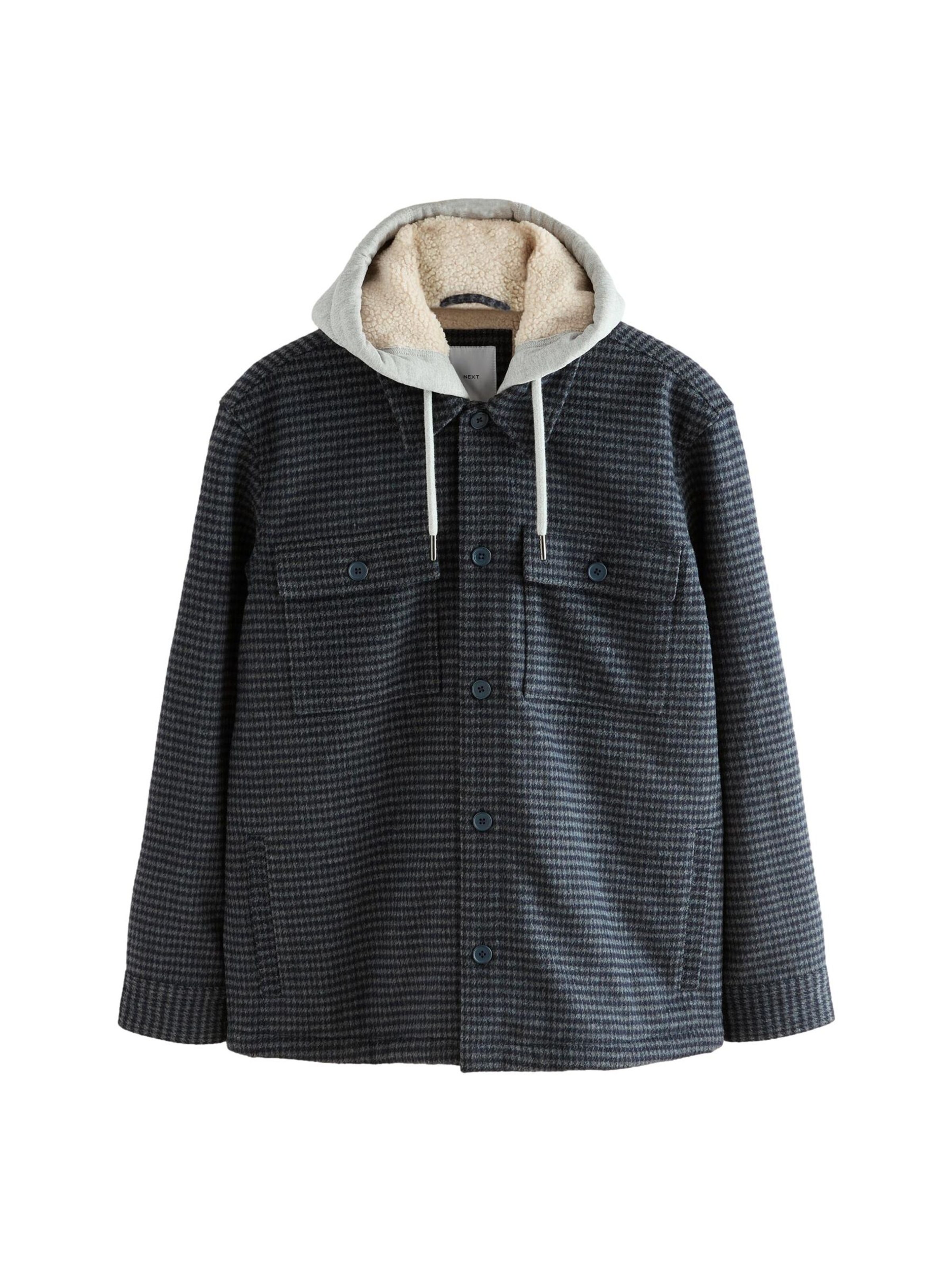 Next Jacke 'Borg' in Blau: Vorderseite