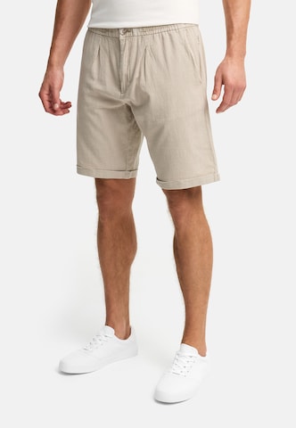 INDICODE JEANS Regular Chino trousers 'Tryto' in Beige