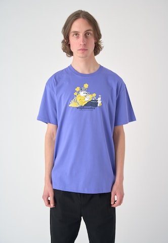 Cleptomanicx T-Shirt 'Dreamer' in Lila: predná strana