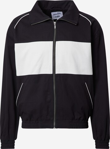 DAN FOX APPAREL Between-Season Jacket 'Jean' in Black: front