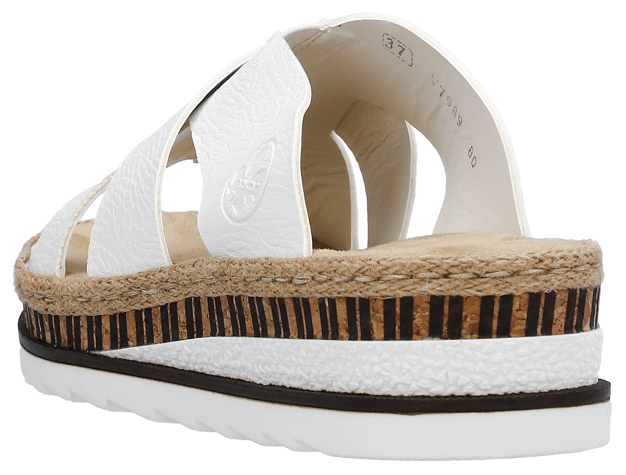 Rieker Šľapky 'V7989' - Biela